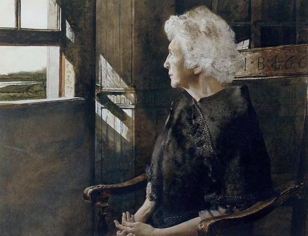 Portrait d’Henriette par Andrew Wyeth