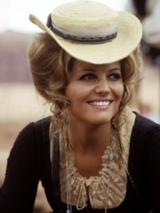 Claudia Cardinale dans Il était une fois dans l’Ouest de Sergio Leone