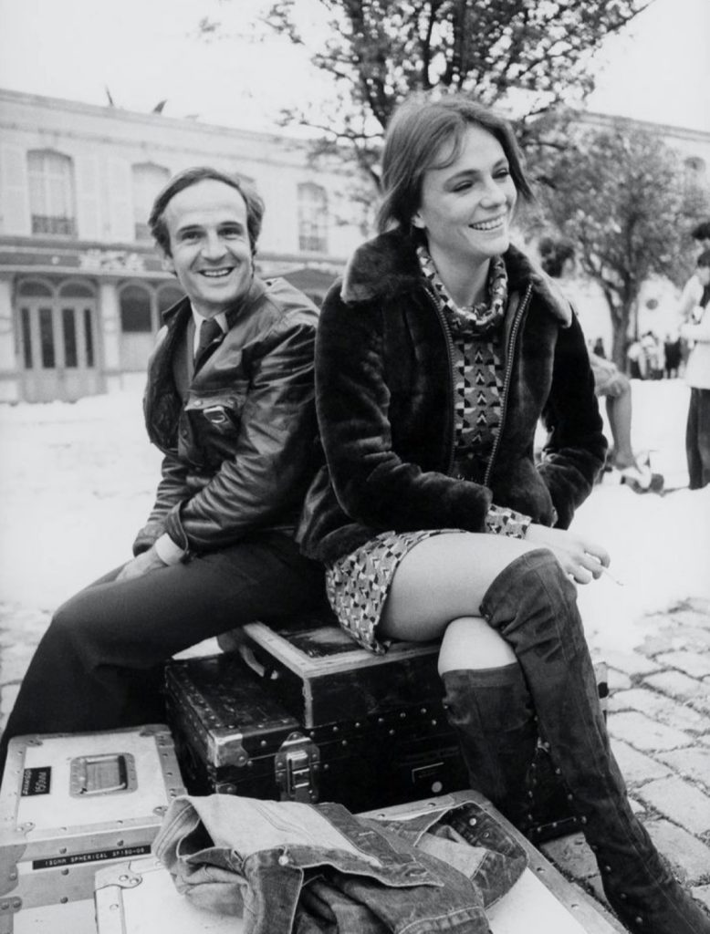 François Truffaut et Jacqueline Bisset