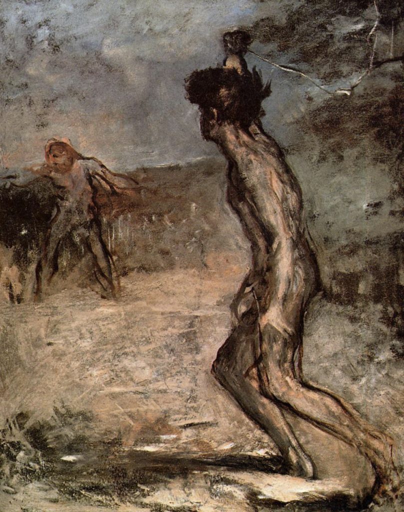 David et Goliath, tableau d’Edgar Degas