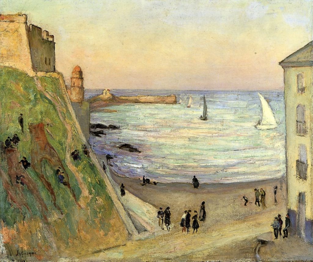 Collioure, tableau de Gustave Loiseau