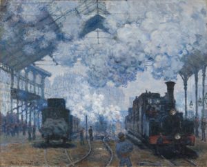 Gare Saint-Lazare, Claude Monet