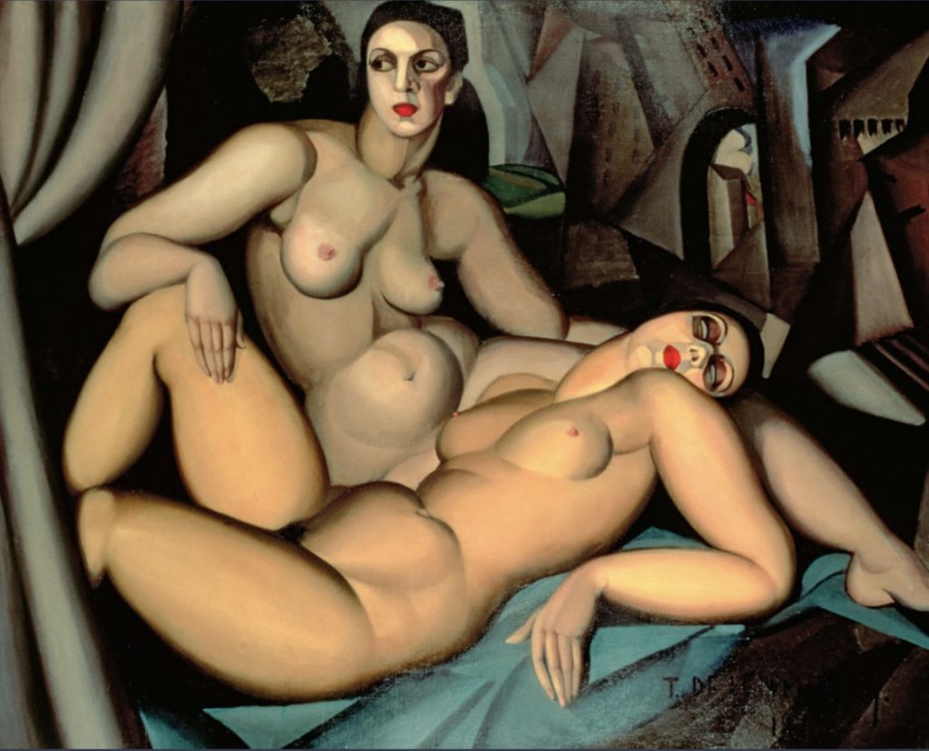 Deux amies, tableau de Tamara de Lempicka
