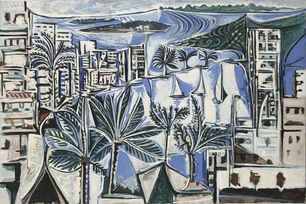 La baie de Cannes par Pablo Picasso