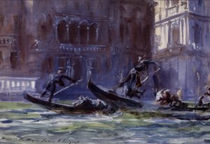 Fête des régates, tableau de John Singer Sargent