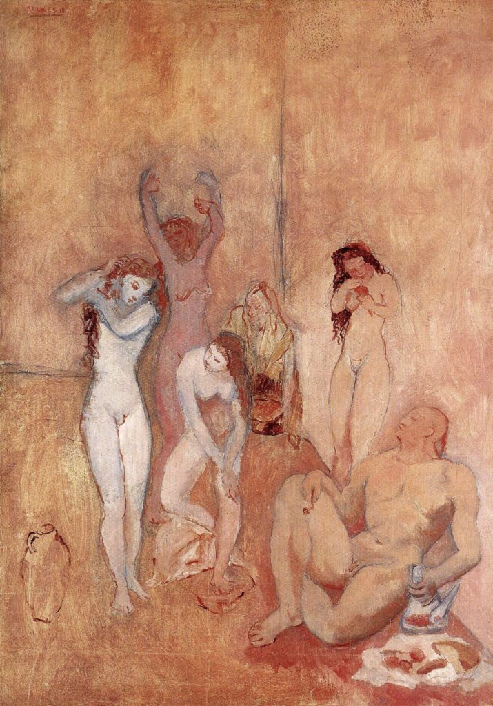 Le harem, tableau de Picasso