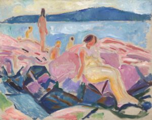 Milieu de l’été, tableau d’Edvard Munch