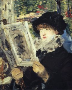 Femme lisant d’Edouard Manet
