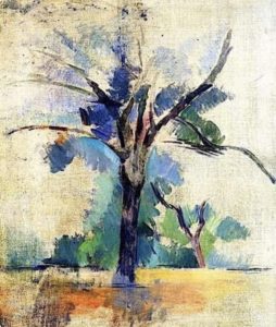 Arbres de Paul Cézanne