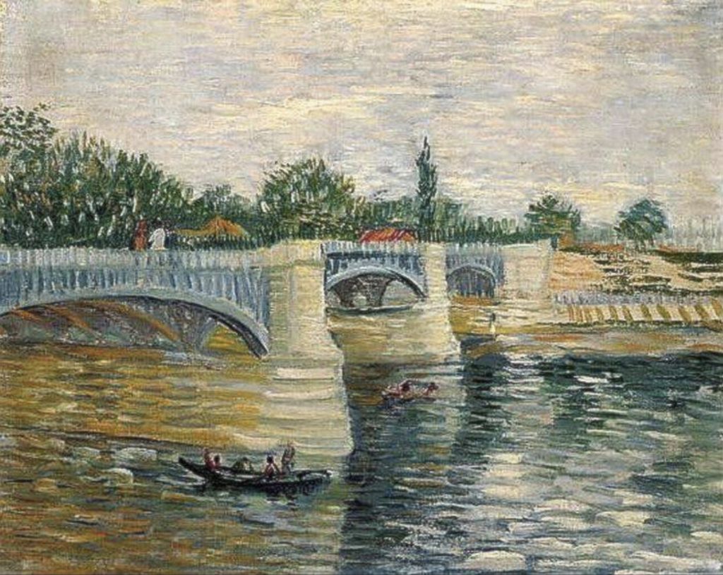 Le pont à Courbevoie de Vincent Van Gogh 