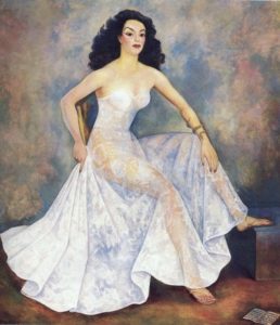 Portrait de Maria Felix par Diego Rivera