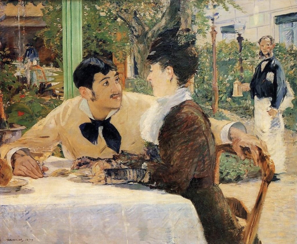 Chez le père Lathuille, tableau d’Edouard Manet