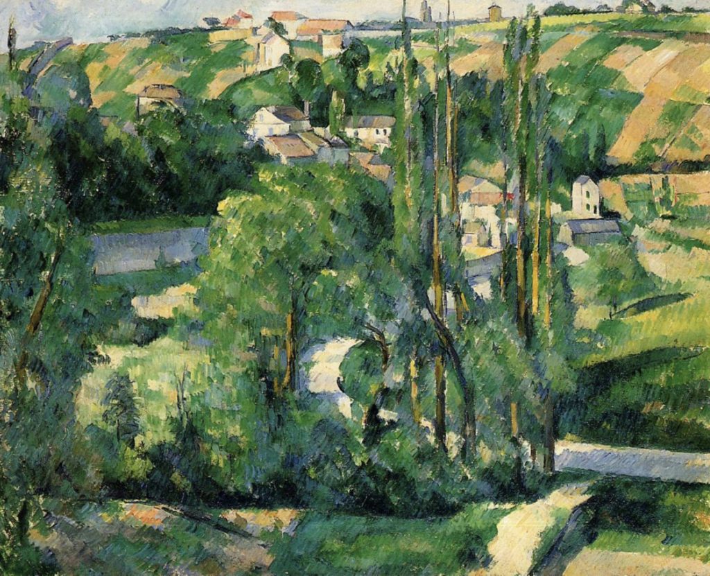 Côté du Galet, Pontoise par Paul Cézanne
