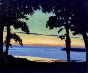 Soir sur la Côte de Grâce, de Félix Vallotton