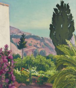 Les cyprès, tableau d’Albert Marquet