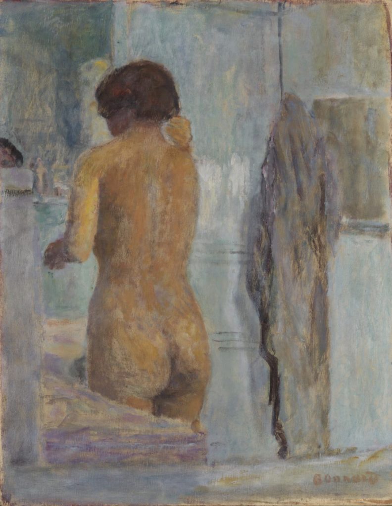 Baigneuse vue de dos, tableau de Pierre Bonnard