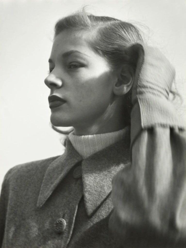 Lauren Bacall photographiée par Hermann Landshoff à New-York 