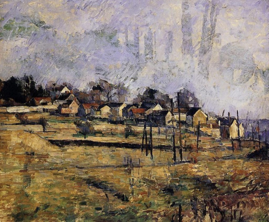 Paysage, tableau de Paul Cézanne