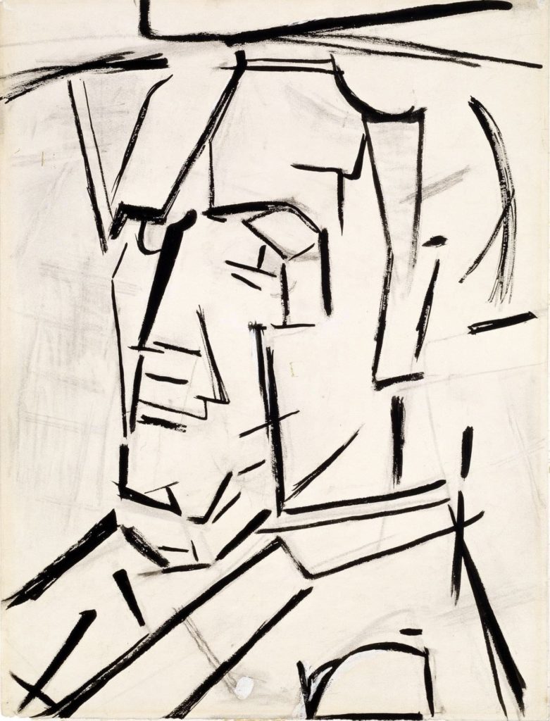 Autoportrait de Piet Mondrian 