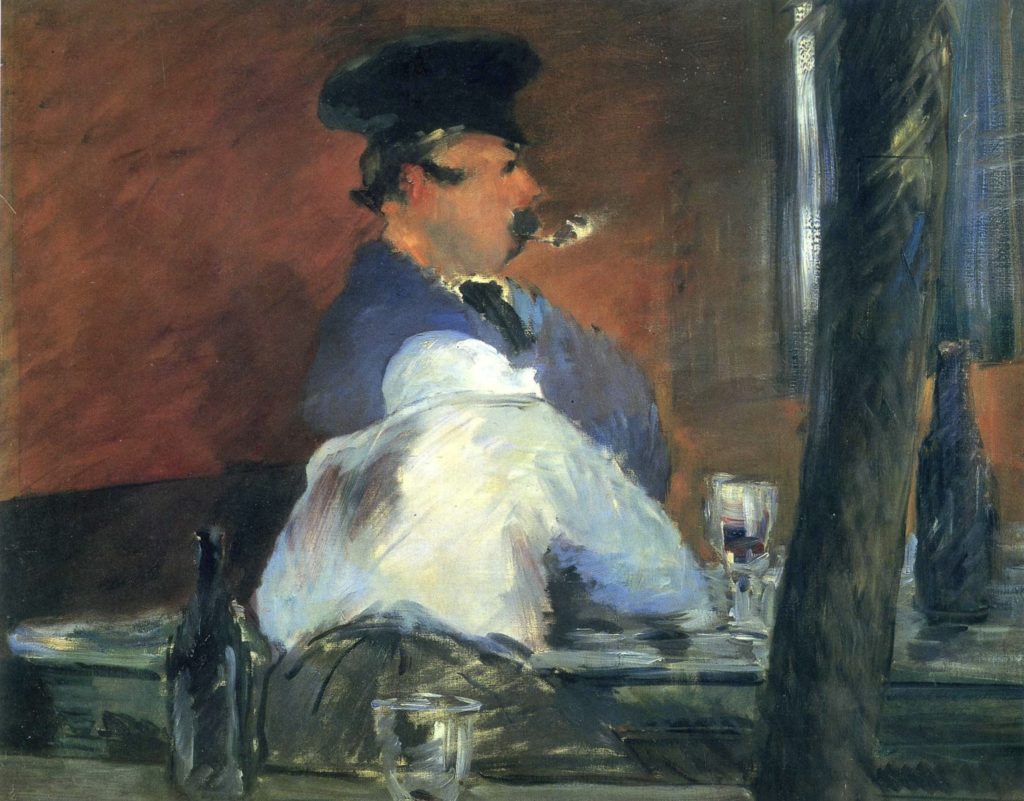 Au bar Le Bouchon, tableau d’Edouard Manet