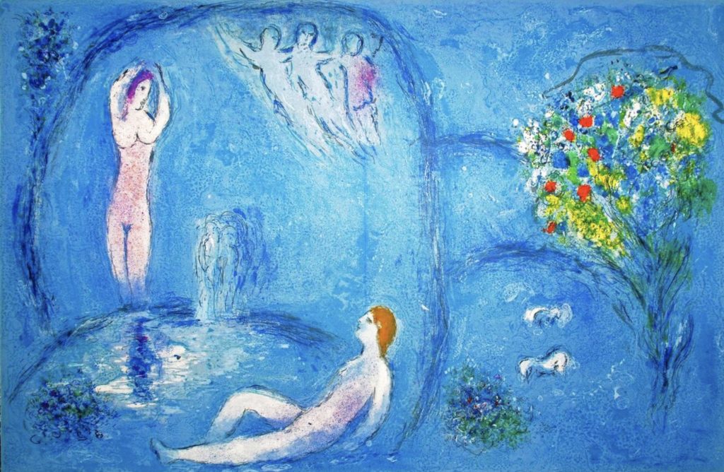 La Grotte des Nymphes de Marc Chagall
