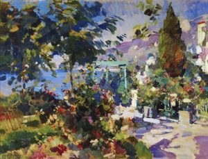 Gurzuf, Crimée par Konstantin Korovin