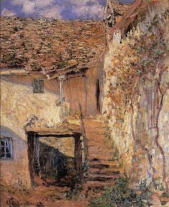 L’escalier par Claude Monet