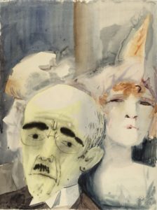 Au café pat Otto Dix