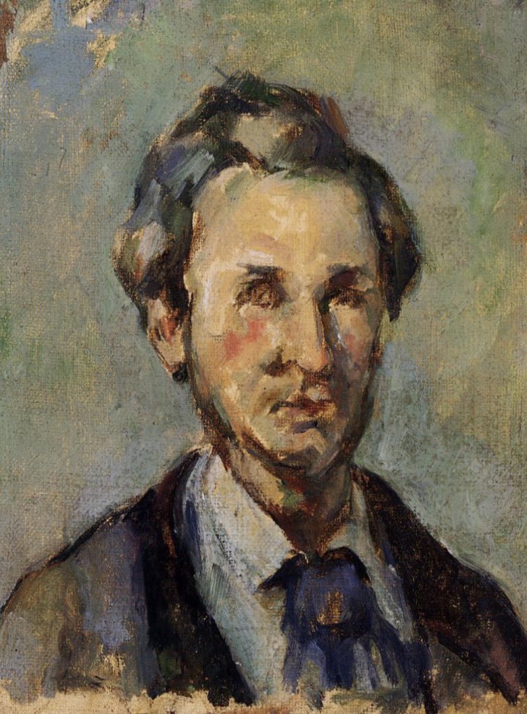 Portrait de Victor Chocquet par Paul Cézanne