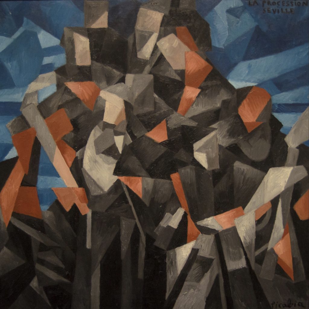La procession à Séville par Francis Picabia