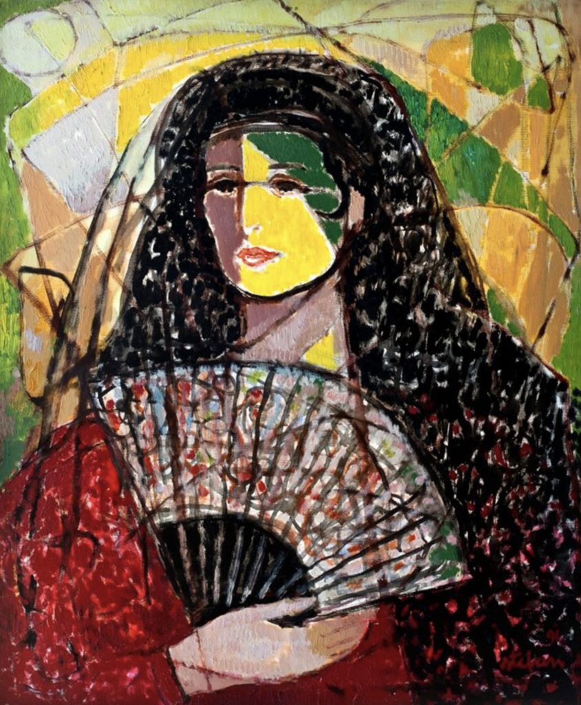 Femme espagnole par George Stefanescu