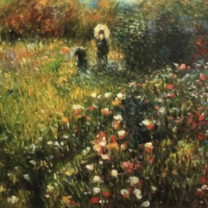 Femme dans le jardin d’Auguste Renoir