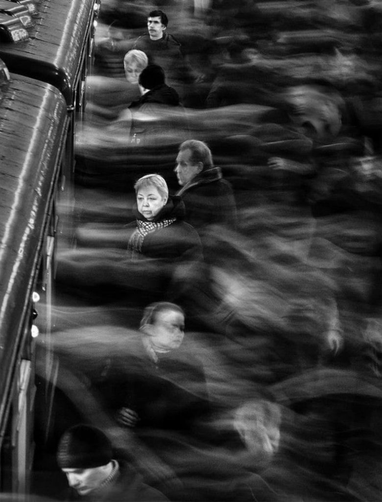 Le métro à Moscou, photo de Dima Zverev