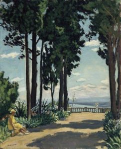 Saint-Raphaël, la terrasse par Albert Marquet