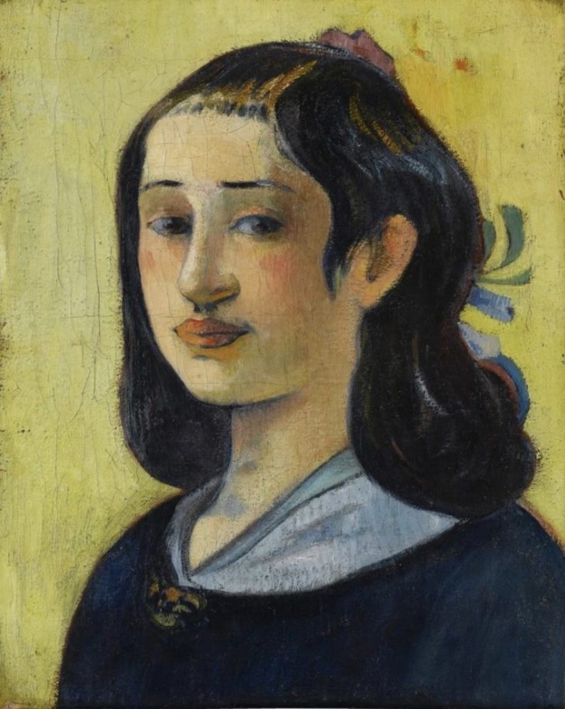 Portrait de la mère de l’artiste Paul Gauguin
