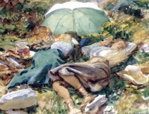 La sieste par John Singer Sargent