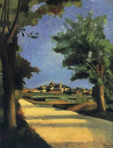 La Route d'Eygalières à Saint-Rémy-de-Provence par André Derain