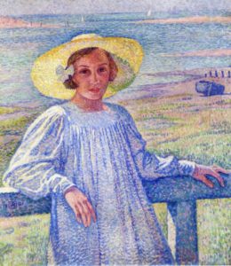 Elisabeth van Rysselberghe par Théo Van Rysselberghe