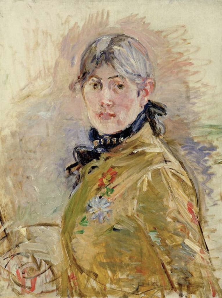 Autoportrait de Berthe Morisot 