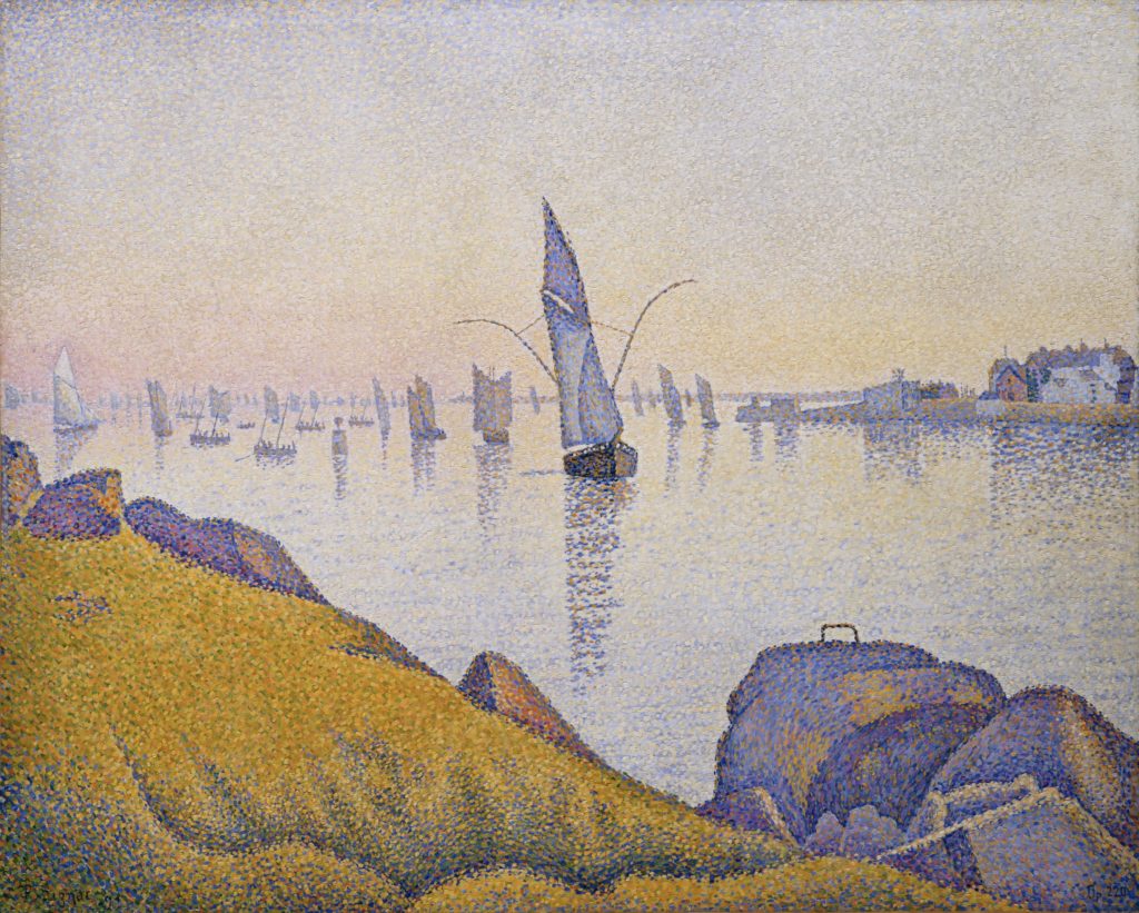 Soirée calme à Concarneau (1891)