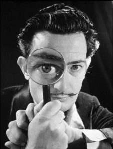Photo de Salvador Dalì par Philippe Halsman