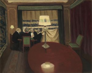 Le poker, tableau de Félix Vallotton