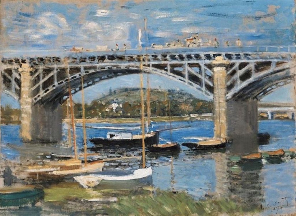 Pont sur ka Sein par Claude Monet