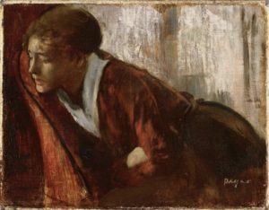Mélancolie par Edgar Degas
