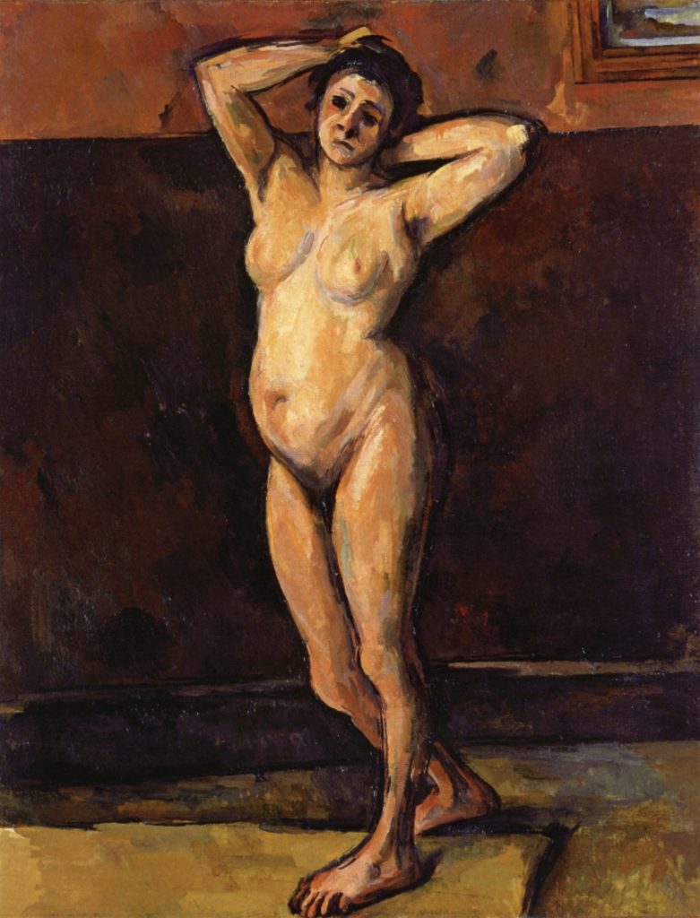 Nu debout de Paul Cézanne