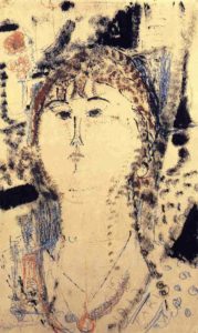 Rosa Porprina par Amedeo Modigliani