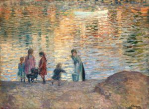 Au bord de la Marne par Henri Lebasque