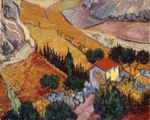 Paysage de Vincent van Gogh