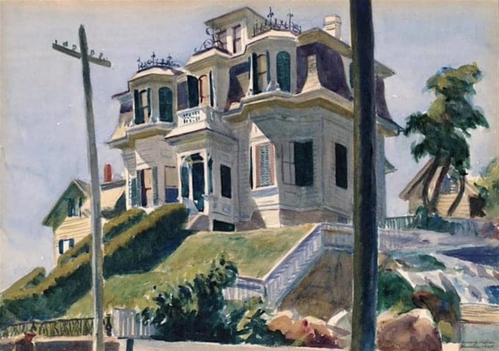 Haskell’s house par Edward Hopper