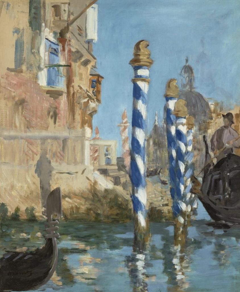 Le grand canal par Édouard Manet